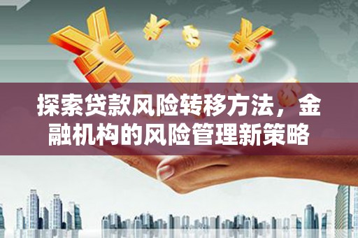 宁国探索贷款风险转移方法，金融机构的风险管理新策略