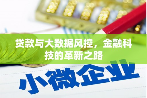 宁国贷款与大数据风控，金融科技的革新之路