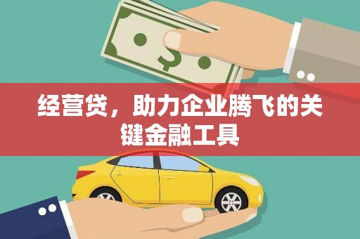 宁国经营贷，助力企业腾飞的关键金融工具