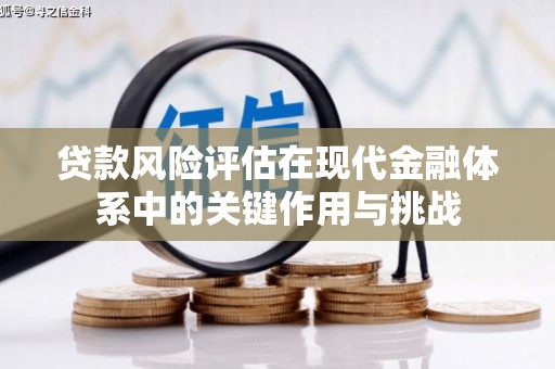 宁国贷款风险评估在现代金融体系中的关键作用与挑战