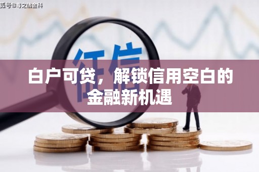 宁国白户可贷，解锁信用空白的金融新机遇