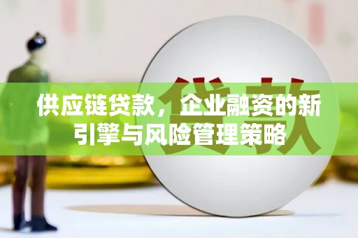 宁国供应链贷款，企业融资的新引擎与风险管理策略