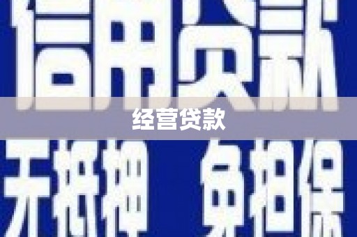 宁国经营贷款